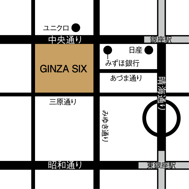 GINZA SIX�X
